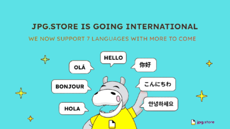 JPG Store Takes Cardano NFTs To The Next Level With Language Localization Feature