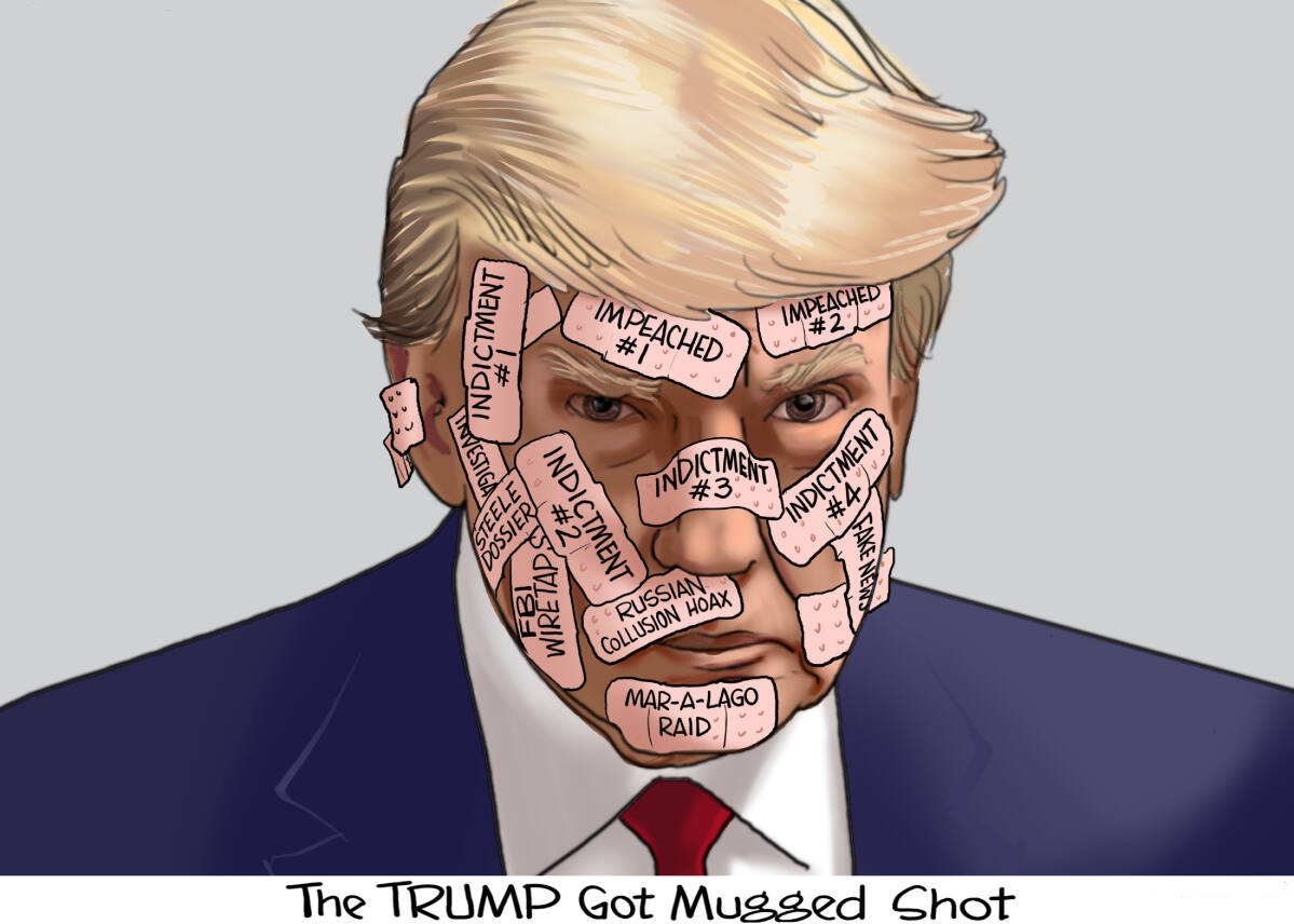 Trump Unveils ‘MugShot’ NFT Collection Amid Legal Storm