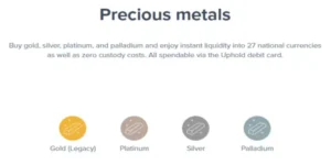 Uphold Precious Metals